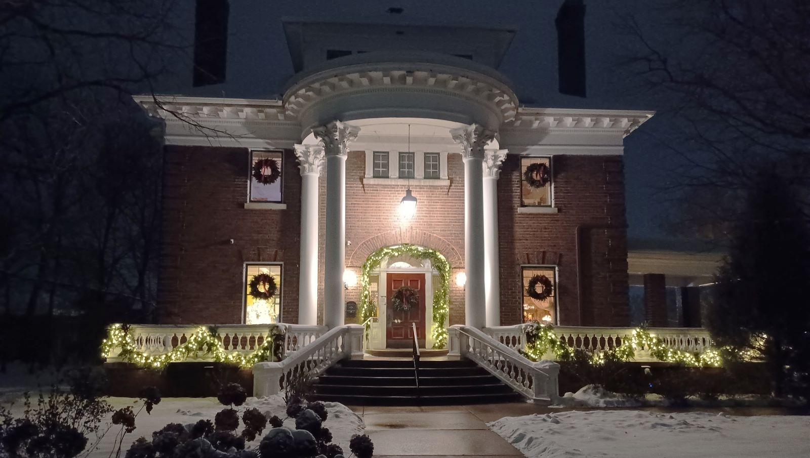 Christmas Tree Walk at the South Wood County Historical Museum